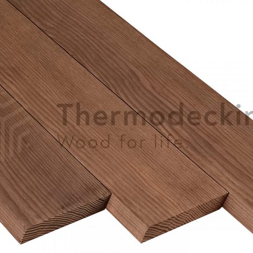 Thermo Ash Facade Board (Bevelled Planken)