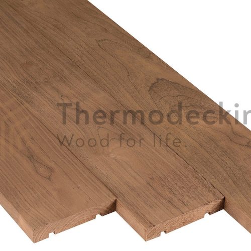 Thermo Birch Decking Board (Straight Planken)